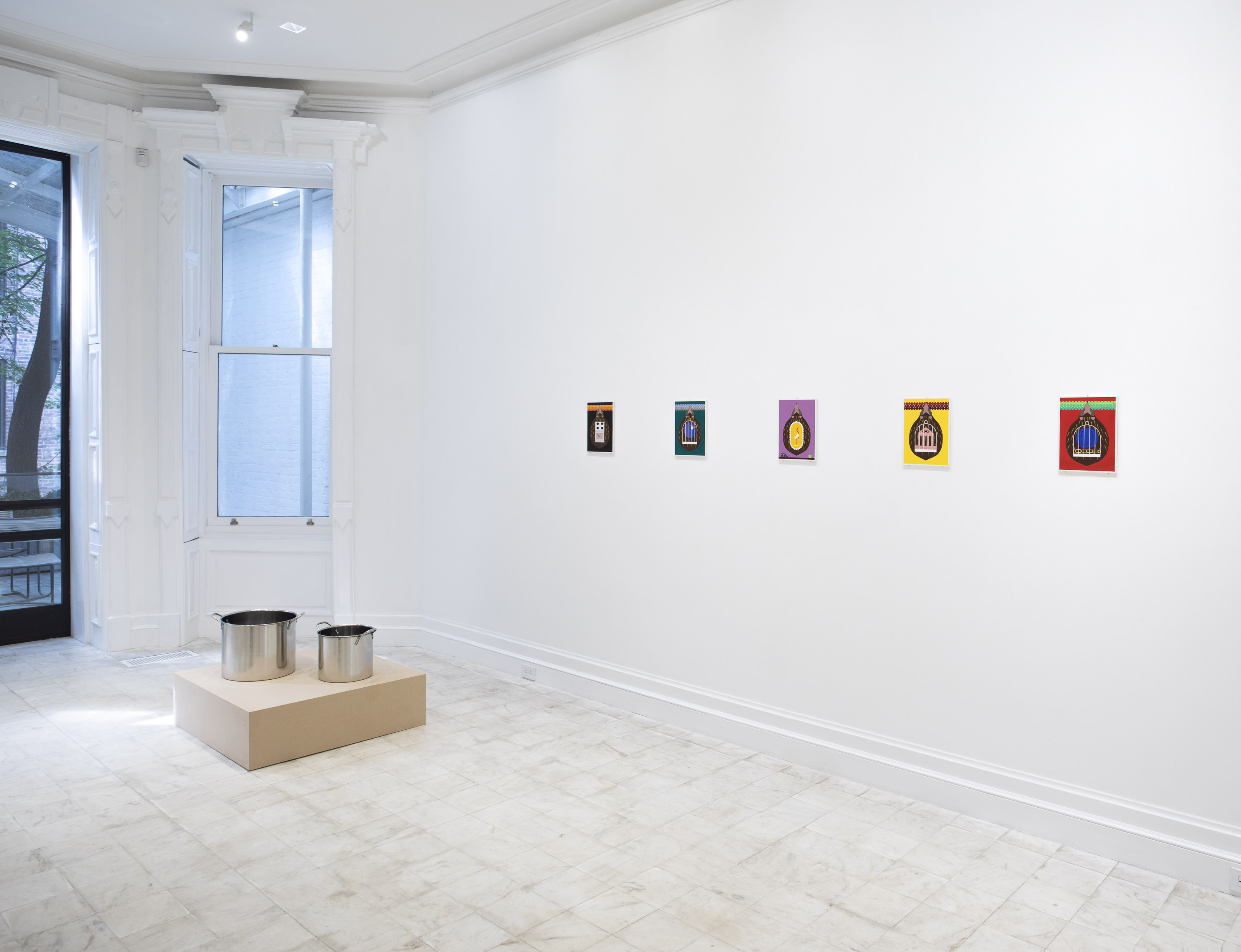 Installation view, Kasper Bosmans: <i>Four</i>, at Gladstone 64, New York, 2020